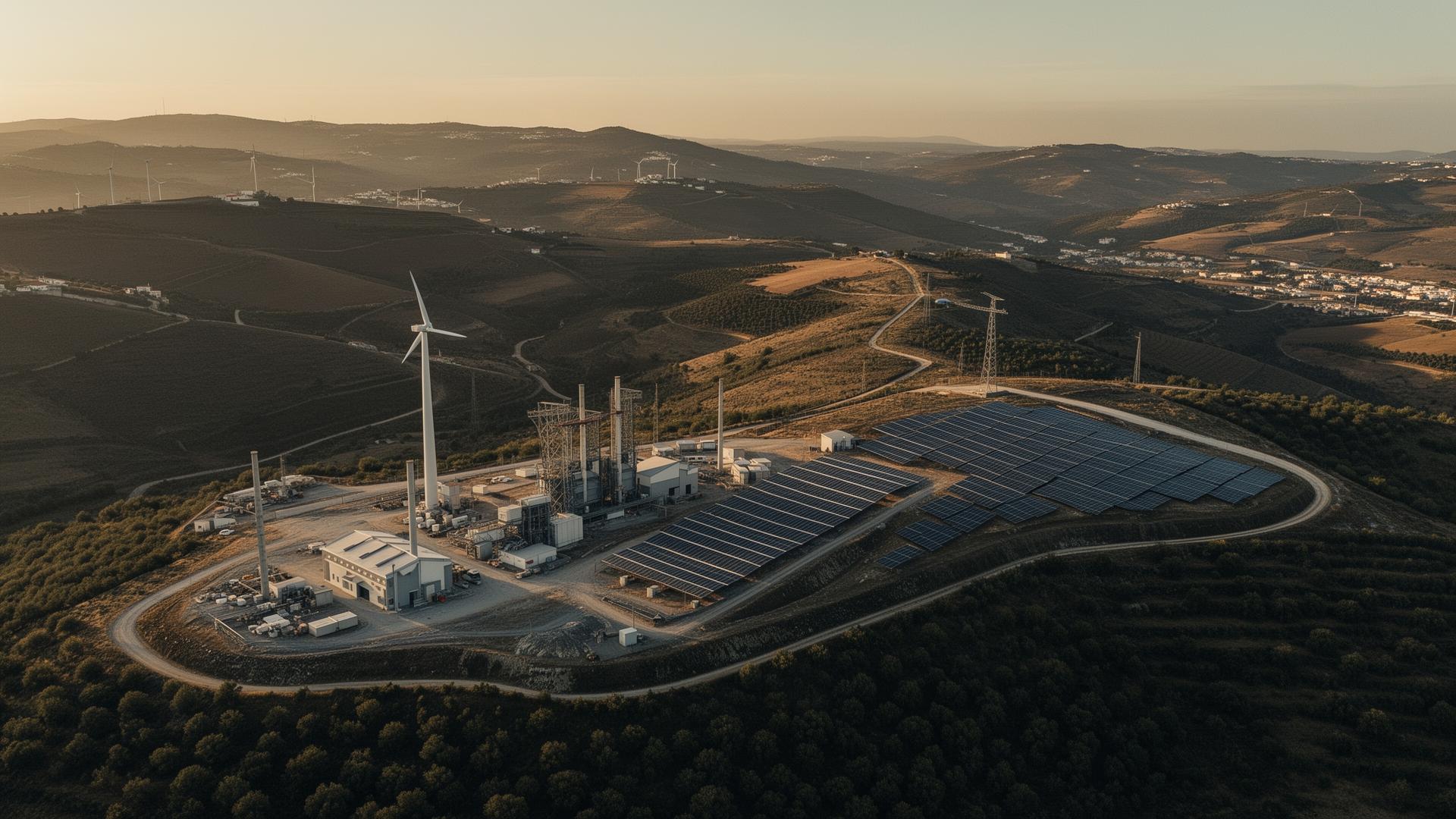 Centro Region industrial site, Portugal