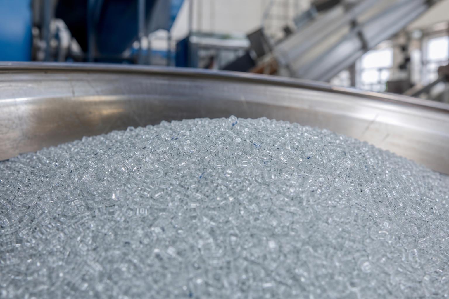 Food-grade rPET pellets